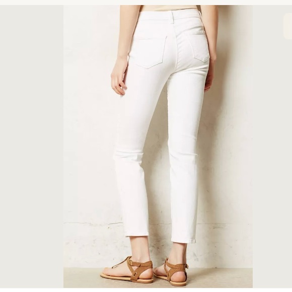 Anthropologie straight leg J BRAND 831 CROPPED RAIL JEANS - Picture 2 of 5